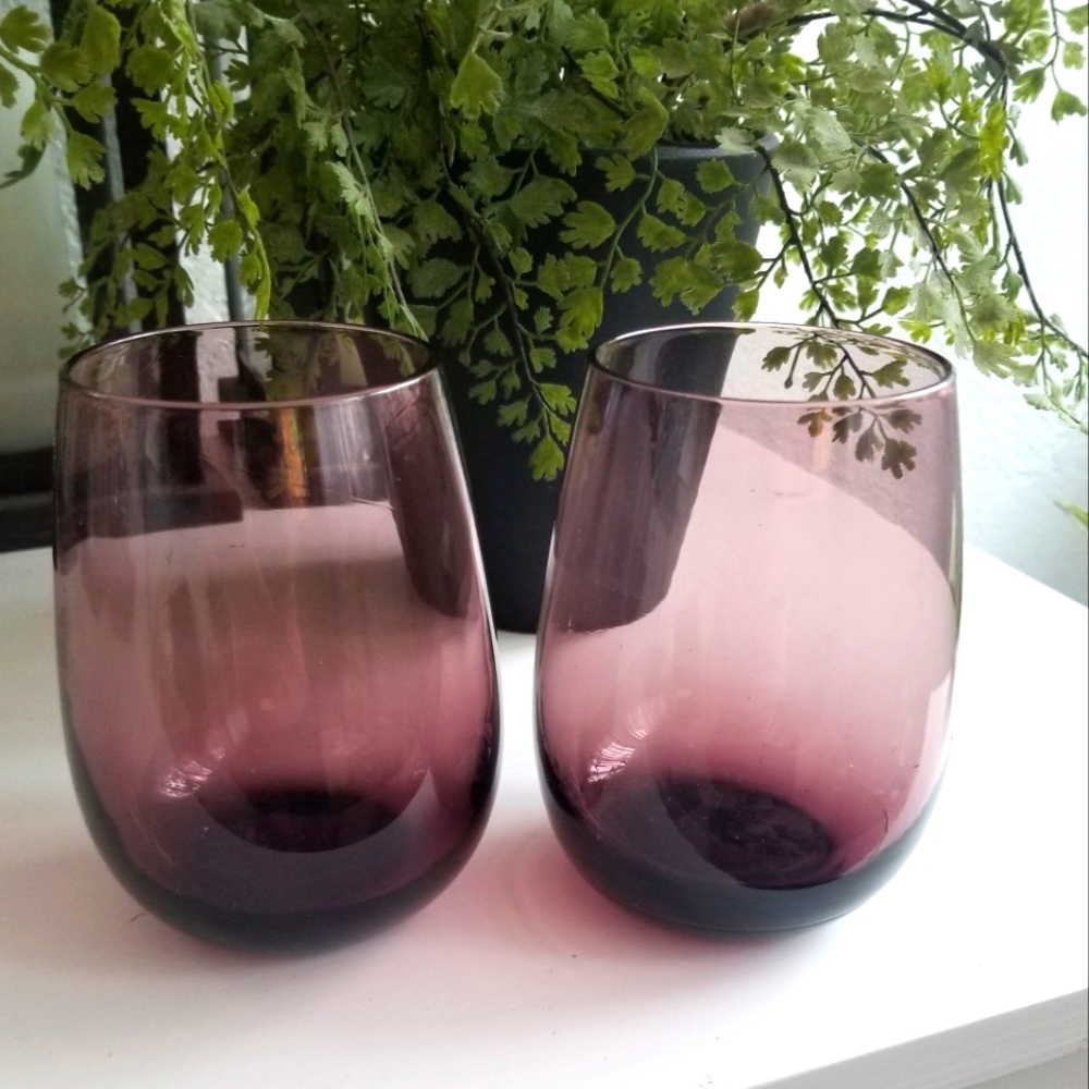 Purple Glasses 2 set